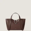 Sac Snatch moyen en cuir grainé Sac Snatch moyen en cuir grainé