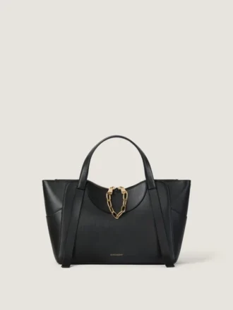 Sac Snatch moyen en cuir grainé