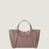 Sac Snatch moyen en cuir grainé Sac Snatch moyen en cuir grainé