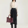 Sac Snatch moyen en cuir grainé Sac Snatch moyen en cuir grainé