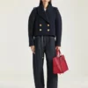 Sac Snatch moyen en cuir grainé Sac Snatch moyen en cuir grainé