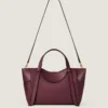 Sac Snatch moyen en cuir grainé Sac Snatch moyen en cuir grainé
