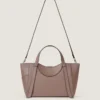 Sac Snatch moyen en cuir grainé Sac Snatch moyen en cuir grainé