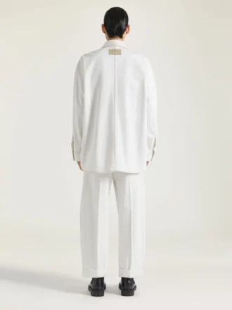 Surchemise Couture en denim blanc Surchemise Couture en denim blanc
