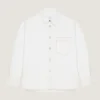 Surchemise Couture en denim blanc Surchemise Couture en denim blanc