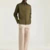 Surchemise à coutures couture en coton avec patch Givenchy Paris Surchemise à coutures couture en coton avec patch Givenchy Paris