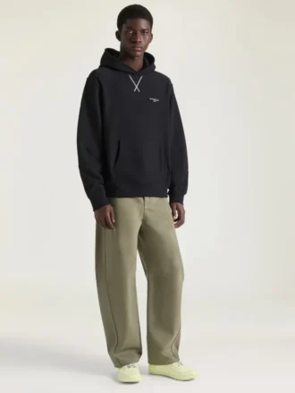 Sweat à capuche Couture en molleton brodé « Givenchy Paris »
