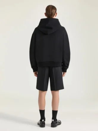 Sweat à capuche zippé Couture Seam en scuba