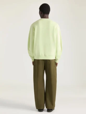 Sweat-shirt en molleton avec coutures couture et inscription « Givenchy Paris »