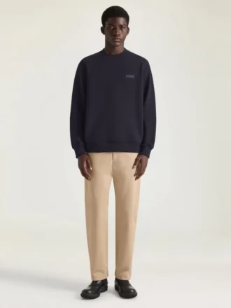 Sweat-shirt en molleton avec motif Givenchy Paris en gros-grain