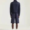 Sweat-shirt zippé en laine avec patch Givenchy Paris