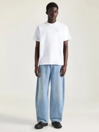 T-shirt en coton avec gros-grain Givenchy Paris