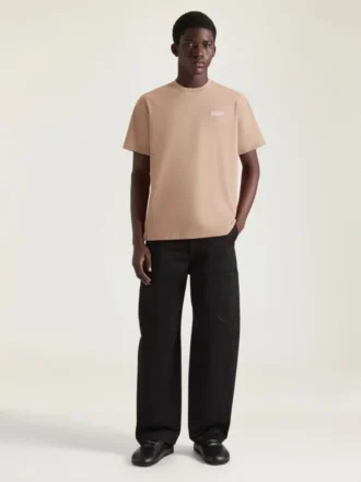 T-shirt en coton avec gros-grain Givenchy Paris