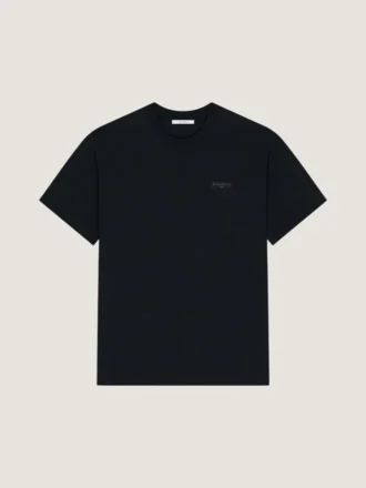 T-shirt en coton avec gros-grain Givenchy Paris