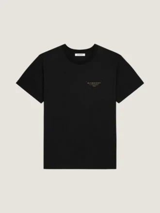 T-shirt en coton avec imprimé Givenchy