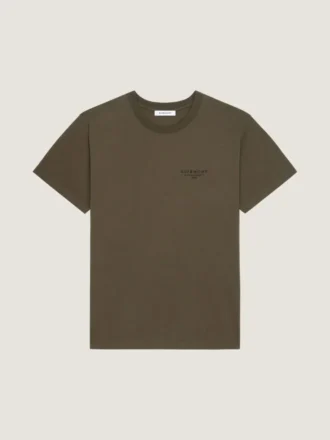 T-shirt en coton avec imprimé Givenchy