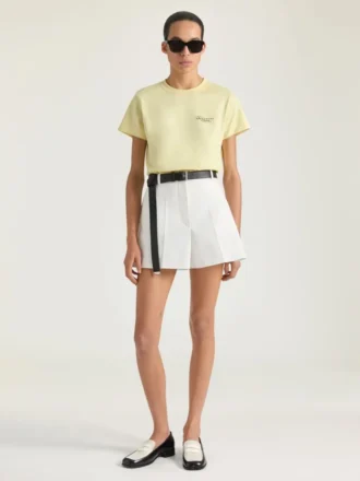 T-shirt en coton avec imprimé Givenchy