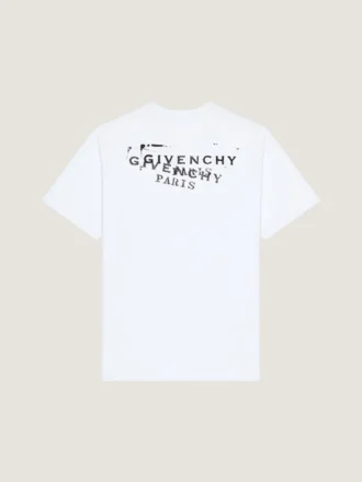 T-shirt en coton avec imprimé Givenchy