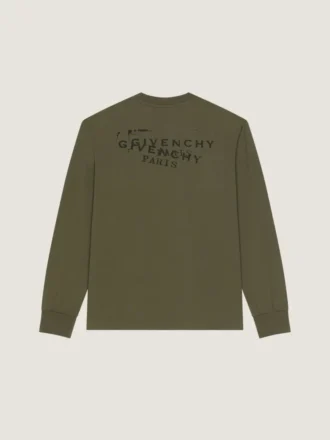 T-shirt en coton avec imprimé Givenchy