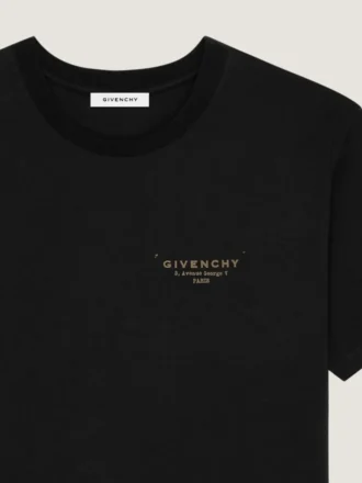 T-shirt en coton avec imprimé Givenchy