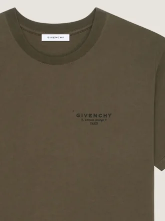T-shirt en coton avec imprimé Givenchy