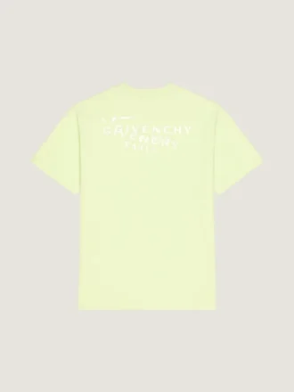 T-shirt en coton avec imprimé Givenchy