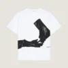 T-shirt en coton avec imprimé surréaliste T-shirt en coton avec imprimé surréaliste