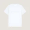 T-shirt en coton et soie avec jacquard Givenchy Paris