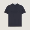 T-shirt en maille de coton avec jacquard Givenchy Paris T-shirt en maille de coton avec jacquard Givenchy Paris