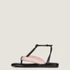 Tongs bicolores Boudoir en cuir nappa Tongs bicolores Boudoir en cuir nappa
