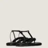 Tongs bicolores Boudoir en cuir nappa Tongs bicolores Boudoir en cuir nappa