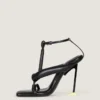 Tongs à talons bicolores Boudoir en cuir nappa Tongs à talons bicolores Boudoir en cuir nappa