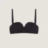 Top brassière à coques en jersey Top brassière à coques en jersey