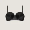 Top bustier en cuir Top bustier en cuir
