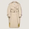 Trench-coat cocon en coton Trench-coat cocon en coton