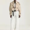 Trench court en coton Trench court en coton