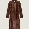 Trench en cuir Trench en cuir