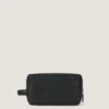 Trousse de toilette U Backpack en cuir grainé