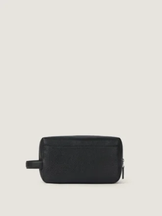 Trousse de toilette U Backpack en cuir grainé