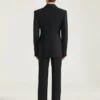 Veste cintrée à simple boutonnage en laine Veste cintrée à simple boutonnage en laine