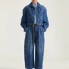 Jean cargo cocoon bleu court Jean cargo cocoon bleu court