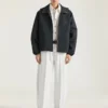 Veste coupe-vent en polyfaille avec broderie du tampon Givenchy Veste coupe-vent en polyfaille avec broderie du tampon Givenchy