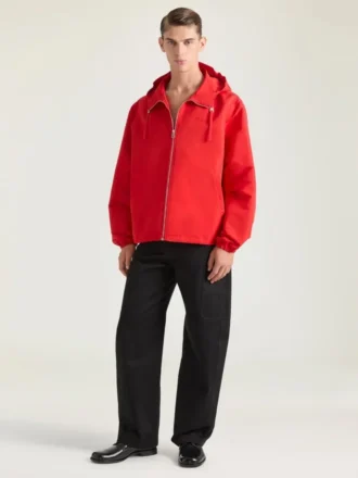 Veste coupe-vent en polyfaille brodée « Givenchy Paris » Veste coupe-vent en polyfaille brodée « Givenchy Paris »