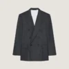 Veste croisée en flanelle Veste croisée en flanelle