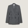 Veste croisée en laine Veste croisée en laine