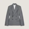 Veste croisée en laine Veste croisée en laine