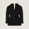 Veste à l&rsquo;envers en laine