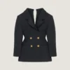 Veste à l&rsquo;envers en laine