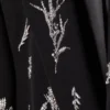 Veste à simple boutonnage en laine brodée de cristaux Veste à simple boutonnage en laine brodée de cristaux