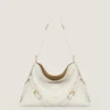 Voyou Bag moyen en cuir brillant Voyou Bag moyen en cuir brillant
